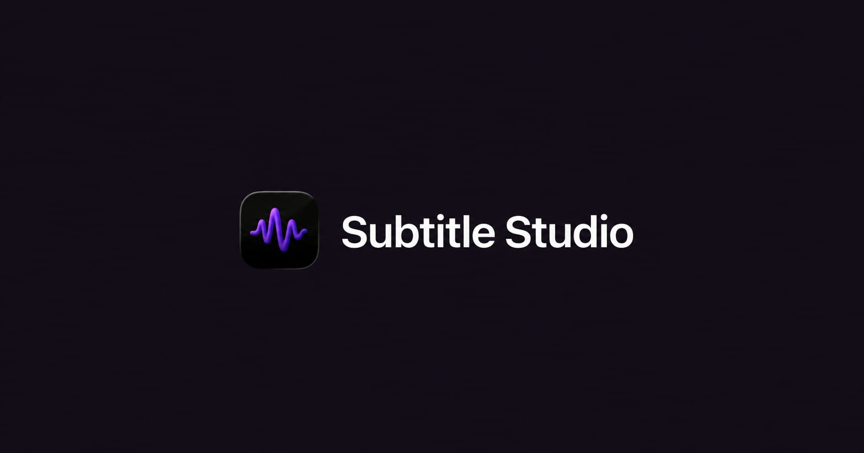 Subtitle Studio 顯示完成的字幕生成，字幕已準備好供審閱